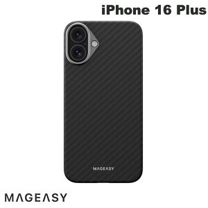 MagEasy iPhone 16 Plus Kev M MagSafe�Ή� �A���~�h�@�ې��ϏՌ��P�[�X 1500D Black # ME_IPBCSKLKM_5D �}�O�C�[�W�[ (�X�}�z�P�[�X�E�J�o�[) �A���~�h�P�[�X �A���~�h�@�� �P�u���[