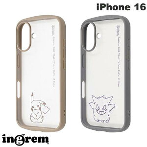 iPhone 16 �P�[�X �|�P���� �s�J�`���E �Q���K�[ ingrem iPhone 16 �|�P�b�g�����X�^�[ Puffull �Ռ��z�� �o���p�[ �n�C�u���b�h�P�[�X �C���O���� (�X�}�z�P�[�X�E�J�o�[) pokemon �|�P�b�g�����X�^�[