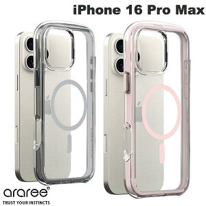 araree iPhone 16 Pro Max DUPLE M AIR MagSafeΉP[X A[ (X}zP[XEJo[) NAP[X