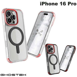 GHOSTEK iPhone 16 Pro Covert MagSafe対応 抗菌 クリアタフケース ゴーステック (スマホケース・カバー)