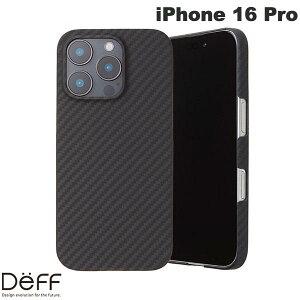 Deff iPhone 16 Pro Ultra Slim & Light Case DURO }bgubN # DCS-IPD24MPBK fB[t (X}zP[XEJo[) f[ Pu[