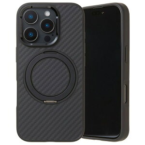 Deff iPhone 16 Pro DURO RING MASTER MagSafeΉ }bgubN # DCS-IPD24MPMRBK fB[t (X}zP[XEJo[) f[ Pu[