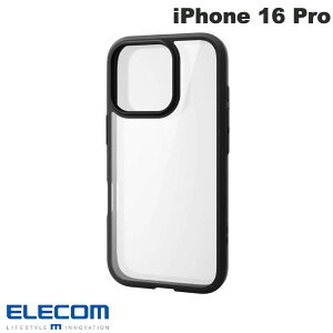 GR iPhone 16 Pro nCubhP[X wʃNA TOUGH SLIM 360xی KXtBt ubN # PM-A24CTS3BK GR (X}zP[XEJo[)