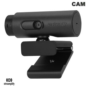 Streamplify CAM WebJ 200f Full HD 1080P 60FPS ubN # CAM-FHD-2M60-BK Xg[vt@C (PCJ)