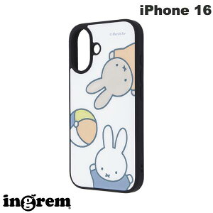 iPhone16 �P�[�X �~�b�t�B�[ ingrem iPhone 16 �~�b�t�B�[ maru �Ռ��z�� �o���p�[ �n�C�u���b�h�P�[�X �~�b�t�B�[�ƃ����j�[ # IQ-BP46K4TB/MF50 �C���O���� (�X�}�z�P�[�X�E�J�o�[)