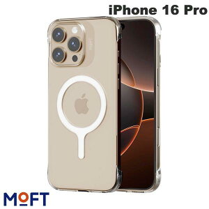 MOFT iPhone 16 Pro MAGSAFEΉP[X NA # MD021-1-I16PRO-CR-1 tg (X}zP[XEJo[) NAP[X y ^
