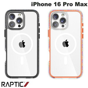 RAPTIC iPhone 16 Pro Max AirJoy Beads with Magsafe X^ht MagSafeΉ ϏՌP[X veBbN (X}zP[XEJo[) 킢r[Y NAP[X