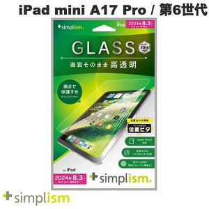 Simplism iPad mini A17 Pro (7) / 6  ʕی십KX ʒus^ # TR-IPD248-GLI-CSCC VvY (^ubgptیKXtB) 2024