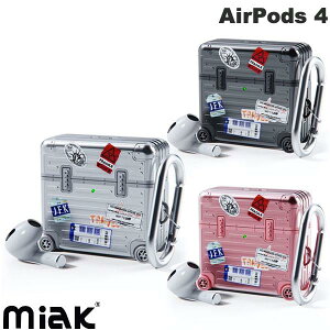 miak AirPods 4 X[cP[XfUC L[P[X Jrit ~AbN (Apple CzP[X) CX[dΉ  킢  fRV[t