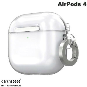 araree AirPods 4 Nu:kin �n�[�h�N���A�P�[�X # AR27403AP4 �A�����[ (Apple �C���z���P�[�X)