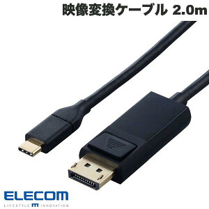 GR ϊP[u Type-C-DisplayPort 2.0m ubN # CAC-CDP20BK2 GR (USB Type-C - DisplayPortϊP[u)