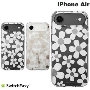 iPhoneAir P[X ԕ t[ 킢 SwitchEasy iPhone Air Fleur ϏՌP[X XCb`C[W[ (X}zP[XEJo[) 2025