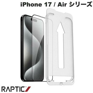 RAPTIC iPhone 17 / 17 Pro / Air / 17 Pro Max GA[KX Air Glass tیKX Clear 0.33mm veBbN (X}zptیKXtB) 2025