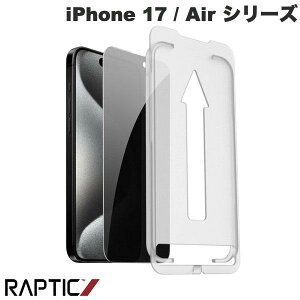 RAPTIC iPhone 17 / 17 Pro / Air / 17 Pro Max GA[KX Air Glass Privacy `h~ tیKX Black veBbN (X}zptیKXtB) 2025