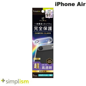 Simplism iPhone Air [PicPro] 掿ʐ^B EgNA JYیKX  # TR-IP25L1-LCA-P2ARC VvY (JYveN^[) 2025