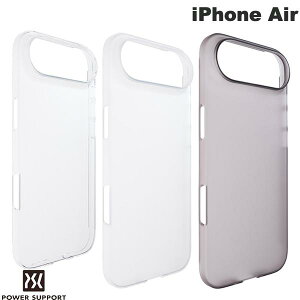 PowerSupport iPhoneAir GA[WPbg NAP[X  pT| GAWP PowerSupport iPhone Air GA[WPbg Air Jacket p[T|[g (X}zP[XEJo[) 2025