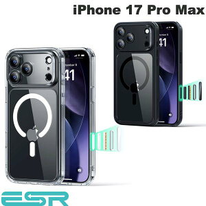 iPhone17ProMax P[X NAP[X  ϏՌ JRg[Jo[t ESR iPhone 17 Pro Max Classic MagSafeΉ NAP[X (X}zP[XEJo[) 2025 [ESRK̔X]