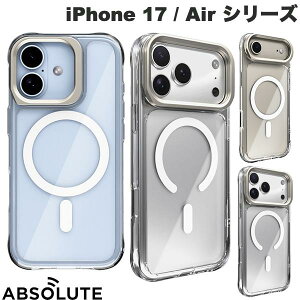 iPhone17 P[XGA[ NAP[X  KX Yیt Absolute Technology iPhone 17 / 17 Pro / Air / 17 Pro Max LINKASE AIR SKXP[X with JX^h MagSafeΉ JveN^