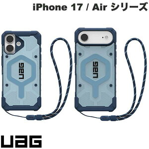 iPhone17 P[X Y iPhoneAir  UAG iPhone 17 / Air PATHFINDER CLEAR (pXt@C_[) R|WbgP[X MagSafeΉ X^h BUNDLE Blues Lanyard [G[W[ (X}zP[XEJo[) URB