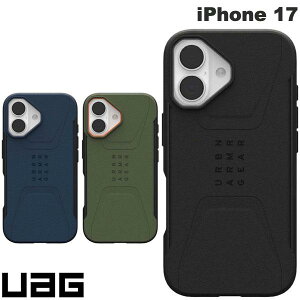 iPhone17 �P�[�X �����Y ���������� UAG iPhone 17 CIVILIAN (�V�r���A��) �ϏՌ��P�[�X MagSafe�Ή� ���[�G�[�W�[ (�X�}�z�P�[�X�E�J�o�[) URBAN ARMOR GEAR 2025