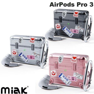 AirPods Pro3 2025 3 P[X X[cP[X CX[dΉ  킢  fRV[t miak AirPods Pro 3 L[P[X ~AbN (Apple CzP[X)