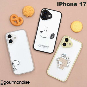 iPhone17 ケース スヌーピー かわいい gourmandise iPhone 17 ピーナッツ スヌーピー 耐衝撃ケース IIIIfi+ (イーフィット) プランプフレーム ケース グルマンディーズ (スマホケース・カバー) IIIIfit 2025