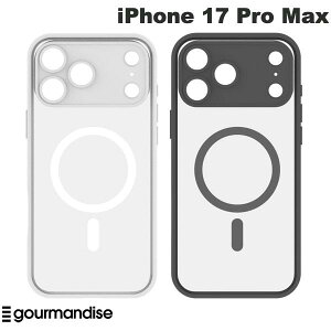 gourmandise iPhone 17 Pro Max �ϏՌ��P�[�X IIIIfi+ (�C�[�t�B�b�g) �v�����v�t���[�� MagSafe�Ή��P�[�X �O���}���f�B�[�Y (�X�}�z�P�[�X�E�J�o�[) IIIIfit 2025