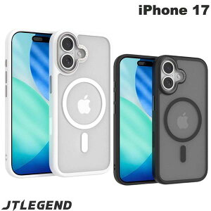 iPhone17 �P�[�X �V���v�� �ϏՌ� ��l������� ����h�~���H �J�����R���g���[���{�^���J�o�[�@ JTLEGEND iPhone 17 Edge Solid Case-G with Camera Control Button MagSafe�Ή� �W�F�C�e�B�[���W�F���h (�X�}�z�P
