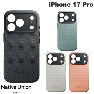 iPhone17 �P�[�X ���U�[�� �����Y�܂ŕی� �����Y�J�o�[ ������� ���f�B�[�X �����Y Native Union iPhone 17 Pro ACTIVE CASE MagSafe�Ή� �l�C�e�B�u���j�I�� �A�N�e�B�u�P�[�X �Đ��f�ގg�p �C�M���X �p��