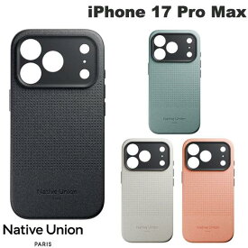 iPhone17 ケース レザー調 レンズまで保護 レンズカバー おしゃれ レディース メンズ Native Union iPhone 17 Pro Max ACTIVE CASE MagSafe対応 ネイティブユニオン アクティブケース 再生素材 イギリス 英国ブランド 2025