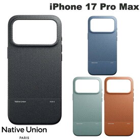 iPhone17ProMax ケース レザー調 おしゃれ レディース メンズ Native Union iPhone 17 Pro Max (RE) CLASSIC CASE MagSafe対応 ネイティブユニオン (スマホケース・カバー) クラシックケース 再生素材 イギリス 英国ブランド 2025