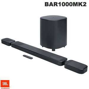 JBL BAR1000MK2 Bluetooth 5.3 CX 7.1.4ch TEhVXe TEho[ TEhXs[J[ TuE[t@[t ubN # JBLBAR1000M2BLKJN WF[r[G (Xs[J[ TEho[) WiFi