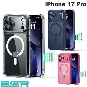 iPhone17Pro P[X NAP[X  ϏՌ MagSafeΉ ̓}Olbg JRg[Jo[t ESR iPhone 17 Pro Classic Hybrid Magnetic Case Camera Control MagSafeΉ (X}zP[XEJo[) 2025