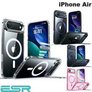 iPhoneAir P[X NAP[X  ϏՌ MagSafeΉ ̓}Olbg X^h JRg[Jo[t ESR iPhone Air Classic Hybrid Magnetic Case Camera Control Stash Stand MagSafeΉ (X}zP[XE
