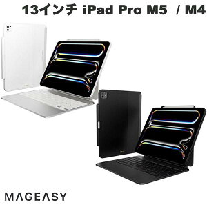 iPad Pro M4 ケース カバー ペン収納 13インチ Apple純正キーボードカバー脱着可能 MagEasy 13インチ iPad Pro M5 (2025) / M4 (2024) CoverBuddy ApplePencil 収納付ケース マグイージー