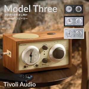 Tivoli Audio Model Three BT w/ USBC Bluetooth 5.0 ���C�����X AM/FM ���W�I�E�X�s�[�J�[ �A�i���O�N���b�N�t�� �`�{���I�[�f�B�I ������� ���g�����W�I �A���e�B�[�N�� ���g���f�U�C�� ���g���X�s�[�J�[