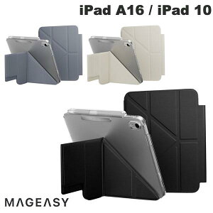 MagEasy iPad A16 (11����) / 10.9�C���` iPad 10 FACET with Pencil Holder iPad�P�[�X �}�O�C�[�W�[ (�^�u���b�g�J�o�[�E�P�[�X)