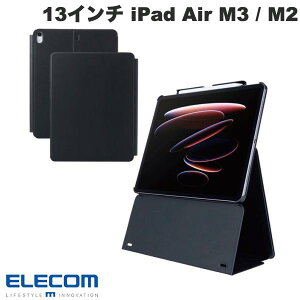[lR|X] GR 13C` iPad Air M3 (2025) / M2 (2024) tbvP[X \tgU[ iK ubN # TB-A25XWVH2BK GR (^ubgJo[EP[X)