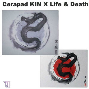 TJ Exclusives Cerapad KIN X Life & Death Large 505x405mm �n�[�h�}�E�X�p�b�h �e�B�[�W�F�C �G�N�X�N���[�V�u�X (�}�E�X�p�b�h)