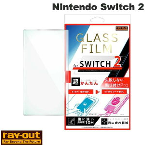 y1212z Switch2 یtB XCb`2 Ray Out Nintendo Switch 2 񂽂 \tPRO KXtB ʕی u[CgJbg  # RT-NTS2FK3/SMG3 CAEg (tیtB)