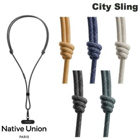 ショルダーストラップ 斜めがけ おしゃれ スマホホルダー付属 Native Union City Sling ネックストラップ Tech Box ネイティブユニオン (スマホストラップホルダー) イギリス 英国ブランド