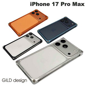 iPhone17ProMax �P�[�X �o���p�[ �A���~ ���o�� GILD design iPhone 17 Pro Max �\���b�h�o���p�[ �M���h�f�U�C�� (�X�}�z�P�[�X�E�J�o�[) ���{�� �A���~ �W�������~�� ���������� ������� �����Y 2025
