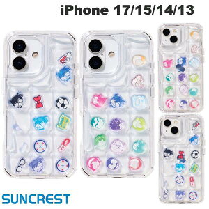 �y4����{�����\��z ���T��R�i�� �O�b�Y SUNCREST iPhone 17 / 15 / 14 / 13 ���T��R�i�� �Ղ��Ղ��P�[�X �A�N�����t���[�N�t�� �T���N���X�g (�X�}�z�P�[�X�E�J�o�[) ���� �L���e�B���O ���킢�� 