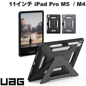 iPad Pro M5 11�C���` �P�[�X UAG 11�C���` iPad Pro M5 (2025) / M4 (2024) SCOUT+ �ϏՌ��P�[�X ���[�G�[�W�[ �X�^���h �y���z���_�[�t�� �y�����[�@���M
