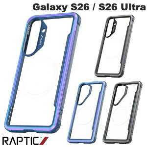 Galaxy S26 �P�[�X�A���~ �ϏՌ� Galaxy S26Ultra �E���g�� RAPTIC Galaxy S26 Shield Classic �}�O�l�b�g���� �ϏՌ��P�[�X ���v�e�B�b�N (�A���h���C�h�X�}�z�P�[�X�E�J�o�[) ���F �ʒ��F