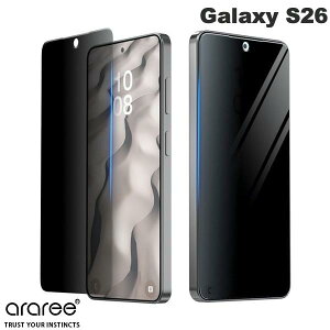 Galaxy S26 �ی�t�B���� �K���X�t�B���� araree Galaxy S26 CORE �̂������h�~ �K���X�t�B���� 0.33mm # AR28388S26 �A�����[ (�A���h���C�h�X�}�z�p�t���ی�t�B����)