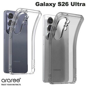 Galaxy S26Ultra �E���g�� �P�[�X �N���A�P�[�X ���� araree Galaxy S26 Ultra Flexield �\�t�g�N���A�P�[�X �A�����[ (�A���h���C�h�X�}�z�P�[�X�E�J�o�[)