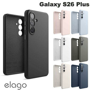 Galaxy S26Plus �P�[�X �V���R�� elago Galaxy S26 Plus MAGNETIC SILICONE CASE �}�O�l�b�g���ڃV���R���P�[�X �G���S (�A���h���C�h�X�}�z�P�[�X�E�J�o�[)