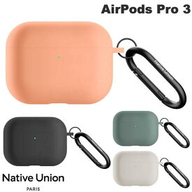 AirPodsPro3 ケース Native Union AirPods Pro 3 Active Case ネイティブユニオン (Apple イヤホンケース) ヴィーガンレザー MagSafe対応 ワイヤレス充電可能