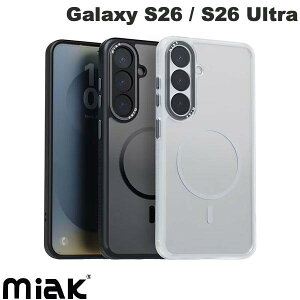 miak Galaxy S26 / S26 Ultra Duo V2 Qi2�Ή��}�O�l�b�g�N���A�P�[�X �~�A�b�N (�A���h���C�h�X�}�z�P�[�X�E�J�o�[)